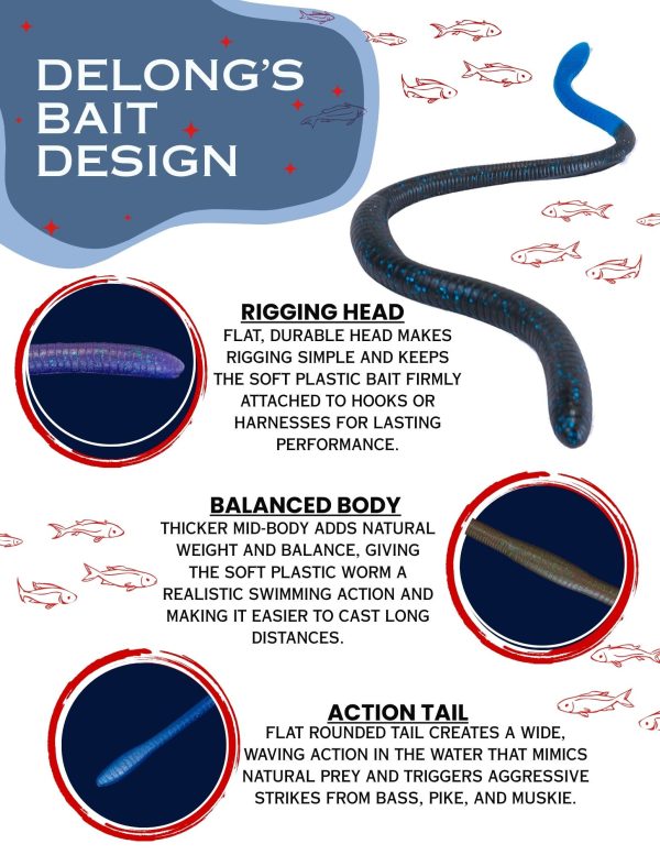 16" Snake Lure - Image 2