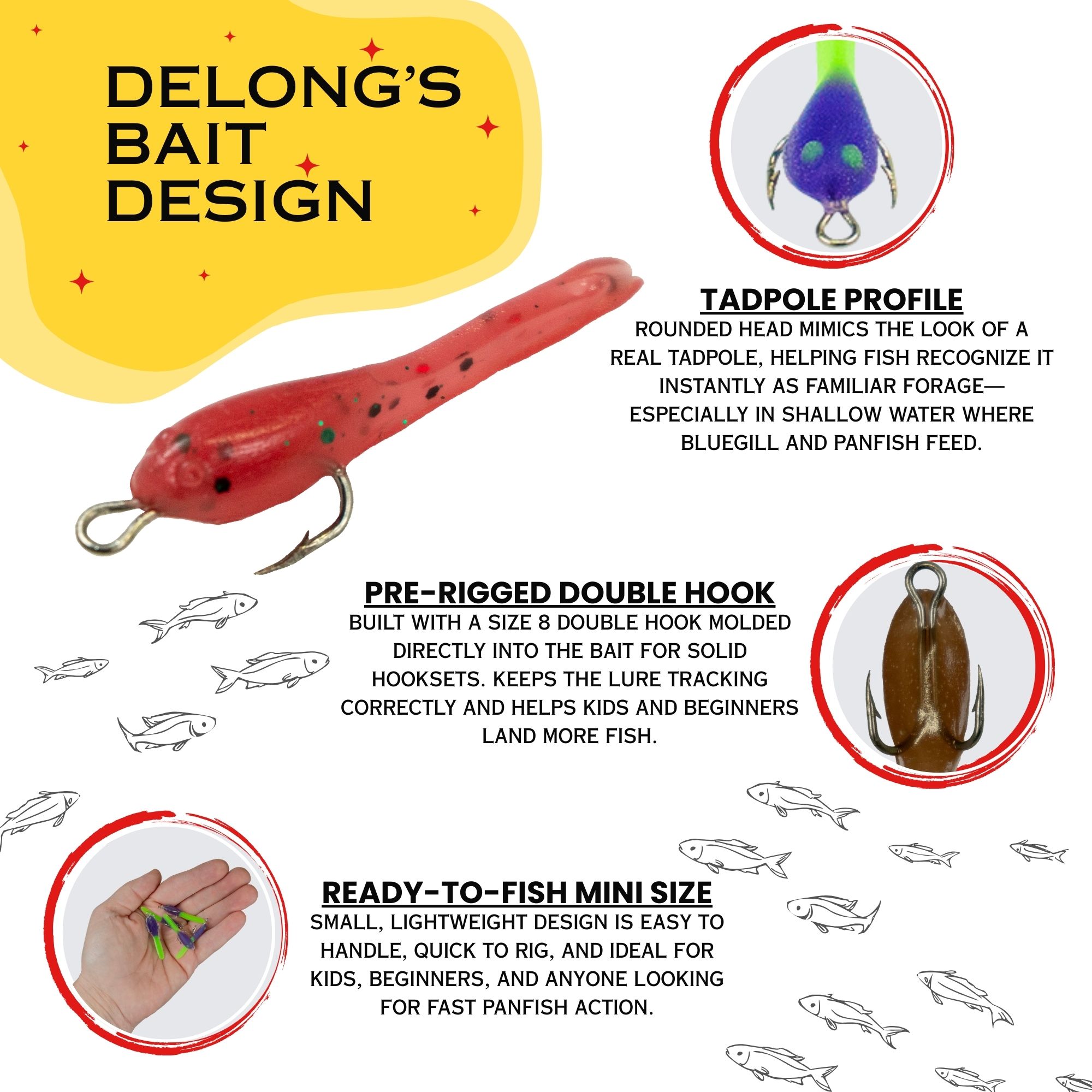 1.5" Mini Tadpoles - Image 3