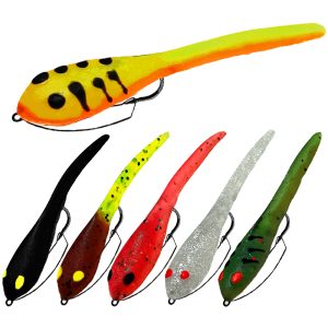 weedless tadpole fishing lures for bass and crappie