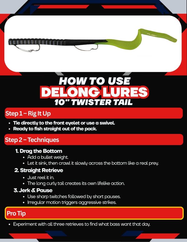 10" Weedless Twist Tail KILR Worms - Image 4