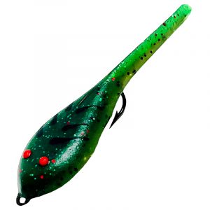 rigged lure tadpole soft plastic fishing lure color frog