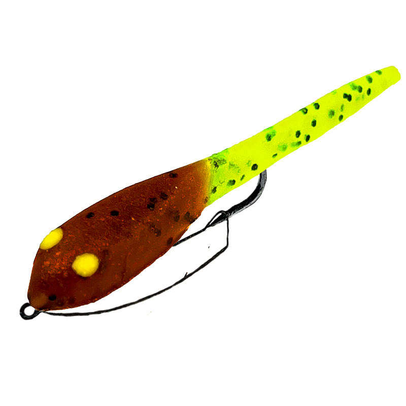 3" Medium Tadpole Weedless (2 Pack) - Pumpkinseed 2 Pack - Fishing Lures - Delong Lures LLC 3" Medium Tadpole Weedless (2 Pack) - Pumpkinseed 2 Pack - Fishing Lures - Delong Lures LLC