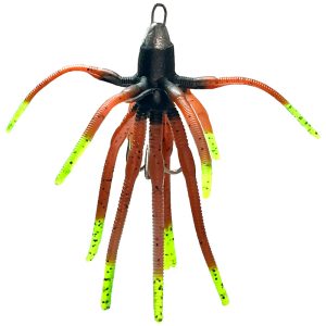 best fishing lure for pier fishing. XL squid lure pre rigged for ocean fishing