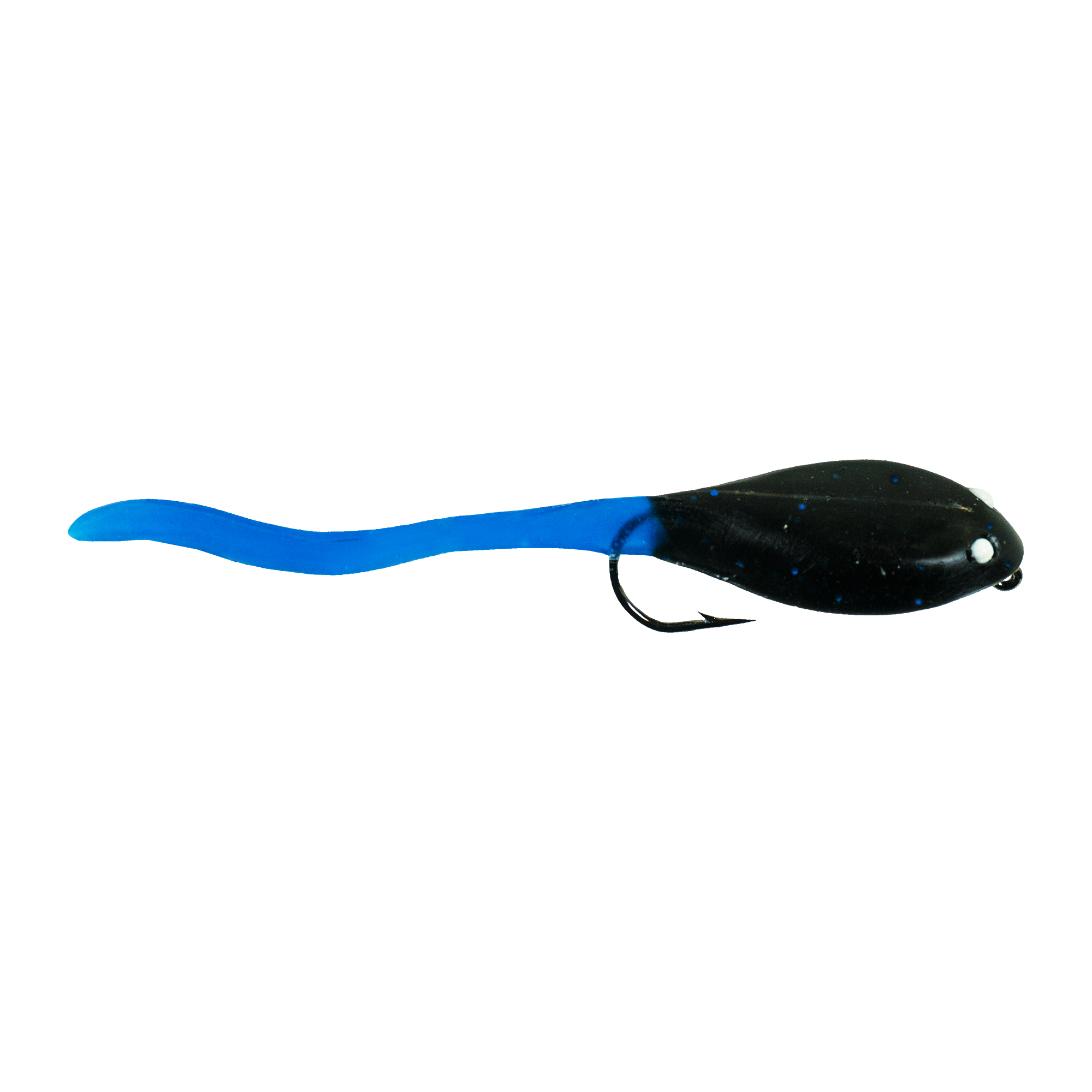 black and blue fishing lure Wahoo Bullet Jet Spinnerbait Fishing Lure Designed for freshwater fishing applications Z-Man Chatterbait MicroMax - Black