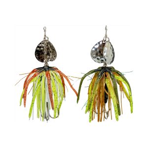 Guide showing multiple ways to fish the Bass Bucktail spinnerbait for bass, pike, and musky.