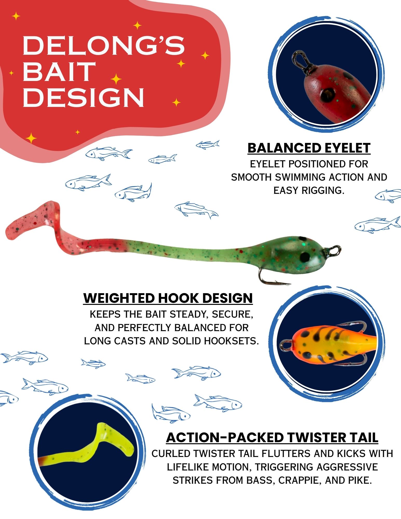3" Twister Tad (2 pack) - Image 2