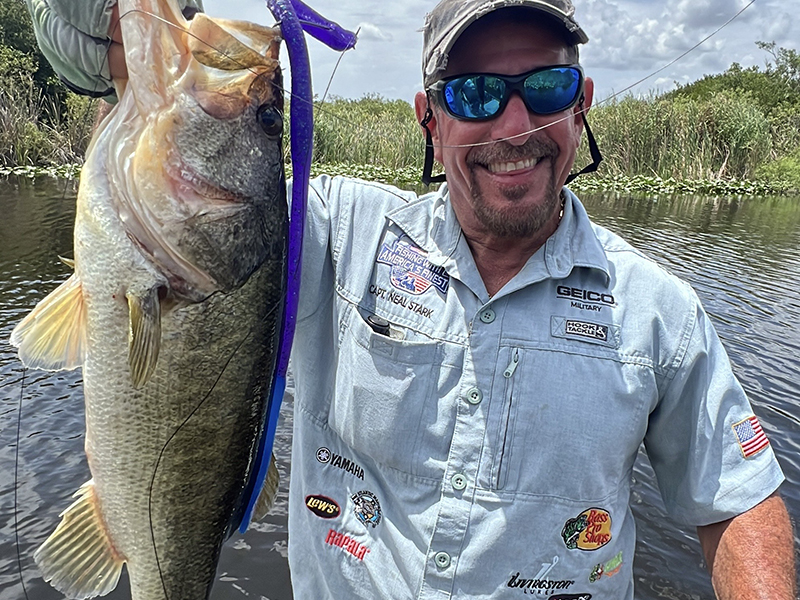 best big bass lure. big bass caught with snake lure
