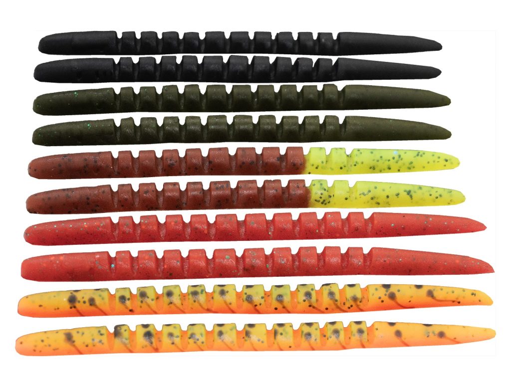 DeLong Lures 6″ Unrigged Bass Witch soft plastic bait for wacky rigs, Texas rigs, and weedless weighted setups.