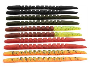 DeLong Lures 6″ Unrigged Bass Witch soft plastic bait for wacky rigs, Texas rigs, and weedless weighted setups.
