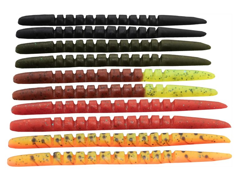 DeLong Lures 6″ Unrigged Bass Witch soft plastic bait for wacky rigs, Texas rigs, and weedless weighted setups.