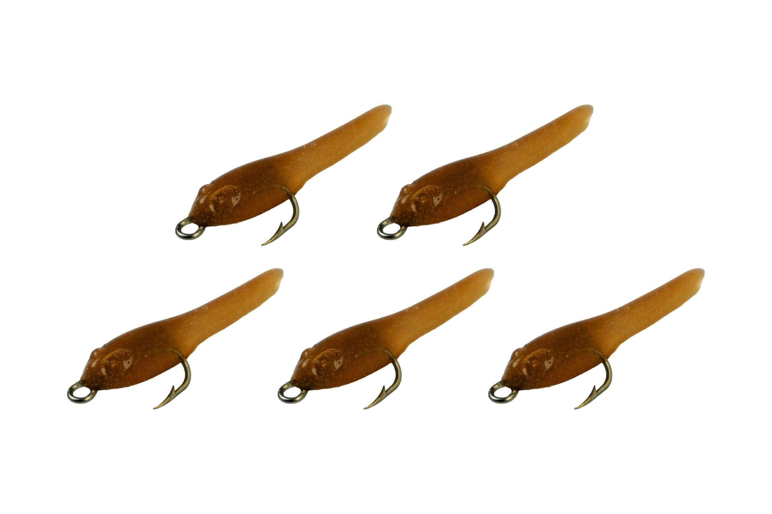 1.5" Mini Tadpoles - Motor Oil - Fishing Lures - Delong Lures LLC 1.5" Mini Tadpoles - Motor Oil - Fishing Lures - Delong Lures LLC
