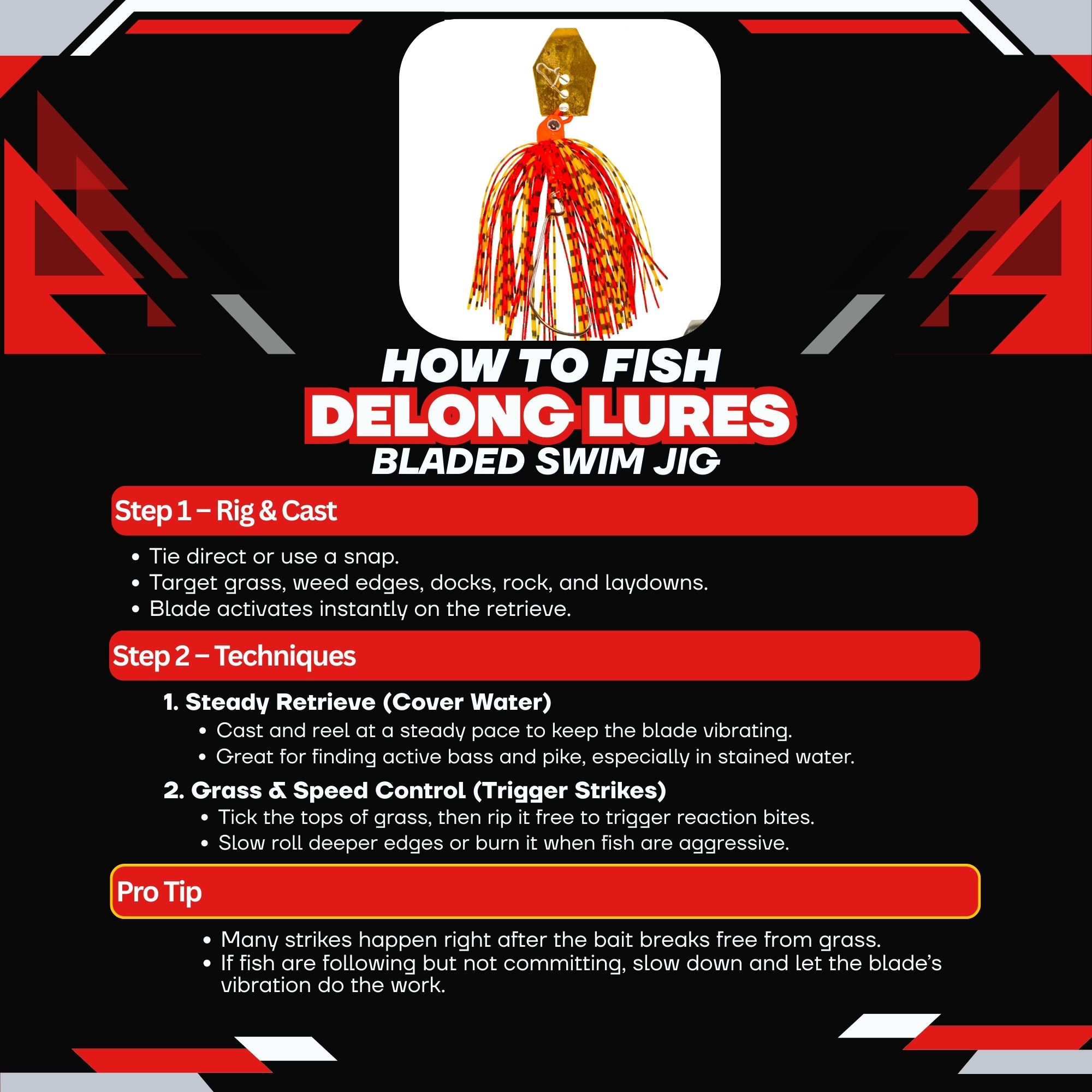 DeLong Bladed Swim Jig - Image 5