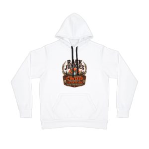 Athletic Hoodie — Retro 'Rock Junkies' Concert Crew CWD19 Graphic Hoodie